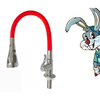 Torneira Gourmet Mesa Metal 1/4 de Volta 3 Jatos Vermelha  - cód: 1141770 - cód 32735