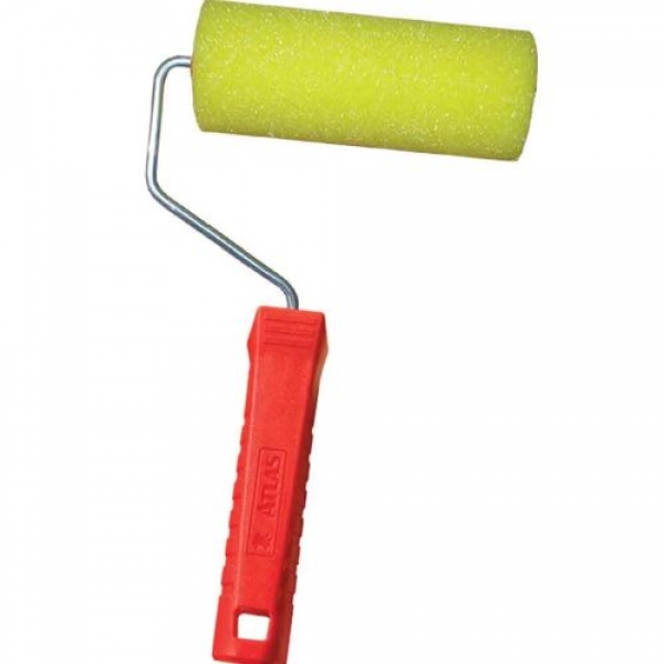 Rolo Espuma Poliéster Amarelo 9cm - Atlas - ATLAS