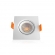 Spot Led Quadrado Embutir - 5w 3000k - cód 32020 - LUZ QUENTE