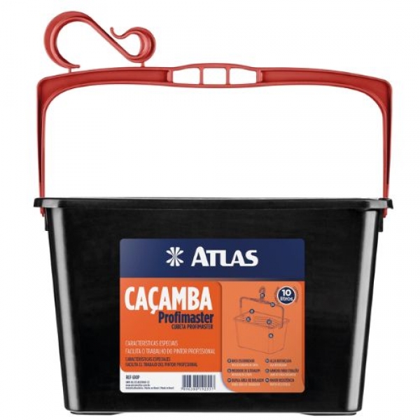 Caçamba Profimaster Atlas - 10 Litros - cód 13055 - ATLAS