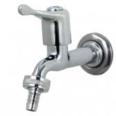 Torneira Jardim Longa 1/2-3/4 1/4 De Volta C-10 Cód 16614 - LINHA METAL