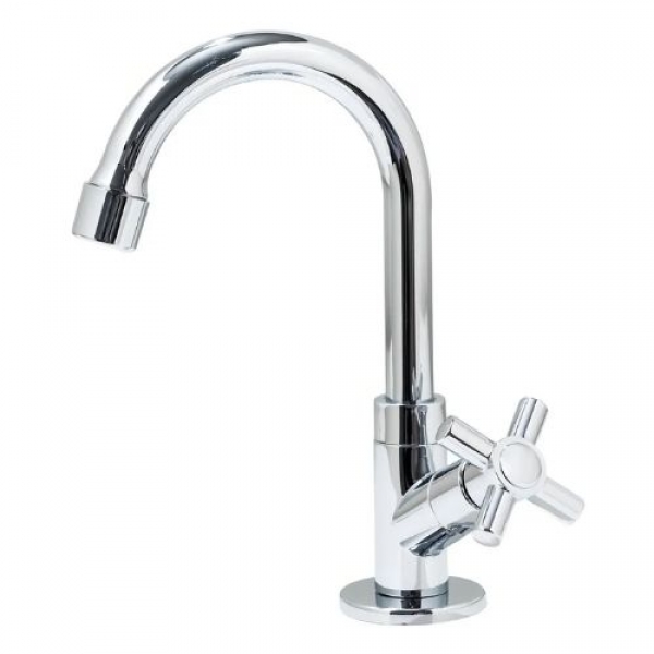 Torneira Lavatório Banheiro Bica Móvel Abs 1/4 De Volta - Cód 5814 - LINHA SINK