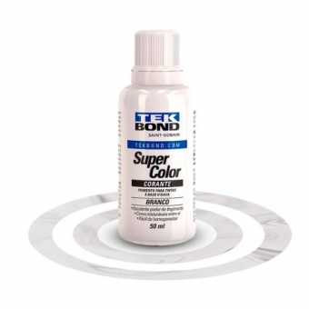 Corante Branco 50ml - Base D`Água