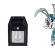 Lanterna Com Sensor Solar Preto - 5,5V 1W - B-MAX
