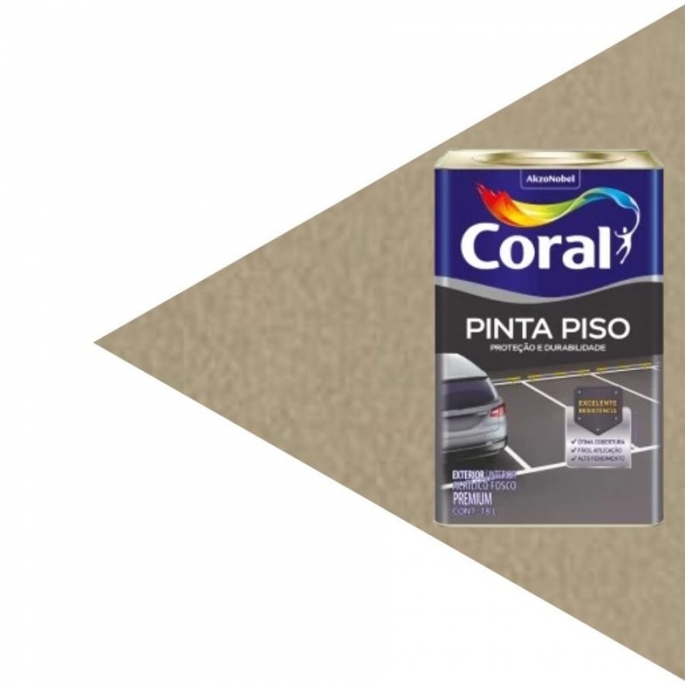 Tinta Piso Premium Internas e Externas 18L Coral - CONCRETO
