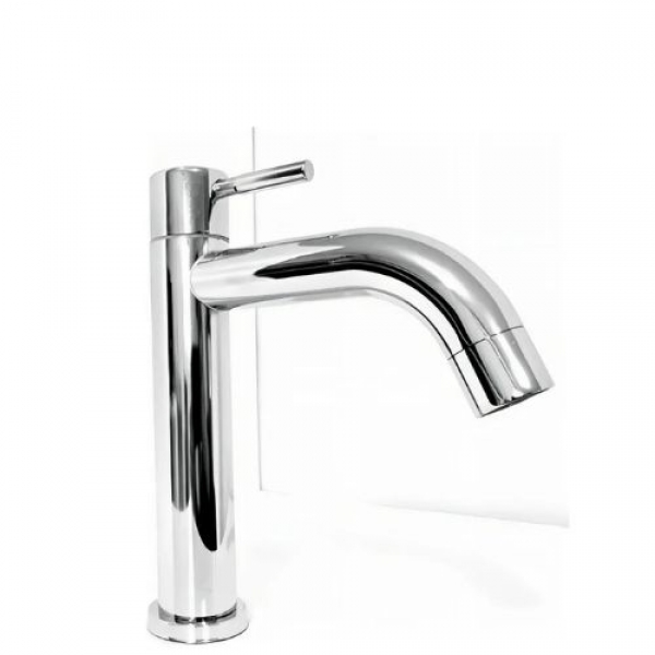 Torneira Lavatorio Baixa Metal em Inox 18cm - cód 32331 - LINHA METAL