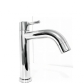 Torneira Lavatorio Baixa Metal em Inox 18cm - cód 32331 - LINHA METAL
