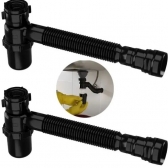 Sifão Copo Sanfonado Universal 49cm - Cód 31103 - ASTRA