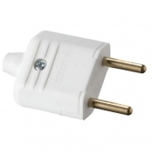 Plug Macho 2P 10A 250V - Cód 5815 - MARGIRIUS
