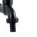 Torneira Abs Preta Tanque Jardim Lavanderia Máquina 1/2 3/4 - cód 32326 - LINHA SINK