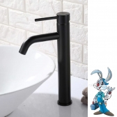 Torneira Inox Black Lavatório Alta  - cód 1113323 cód 29759