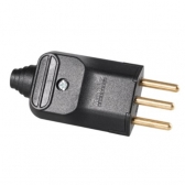 Plug Macho 2p + T 20A  250V - Prensa Cabo - Cód 13515 - MARGIRIUS