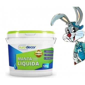 Manta Líquida 12 Kg Emborrachada - Branco Eurodecor cód 31969