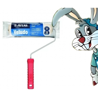 Rolo Veludo 15cm - cód 1246