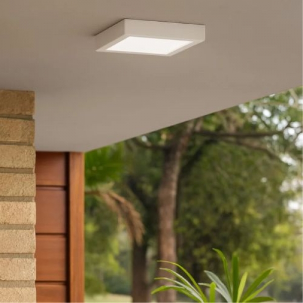 Painel de Led Sobrepor Quadrado 12W - Cód 35238 - SOBREPOR