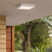 Painel de Led Sobrepor Quadrado 12W - Cód 35238 - SOBREPOR