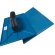 Desempenadeira Pvc  Azul Corrugada 16x28 - Emave - CORRUGADA