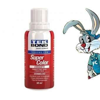 Corante Vermelho 50ml - Base D`Água - cód 31719