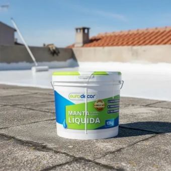 Manta Líquida 12 Kg Emborrachada - Branco Eurodecor