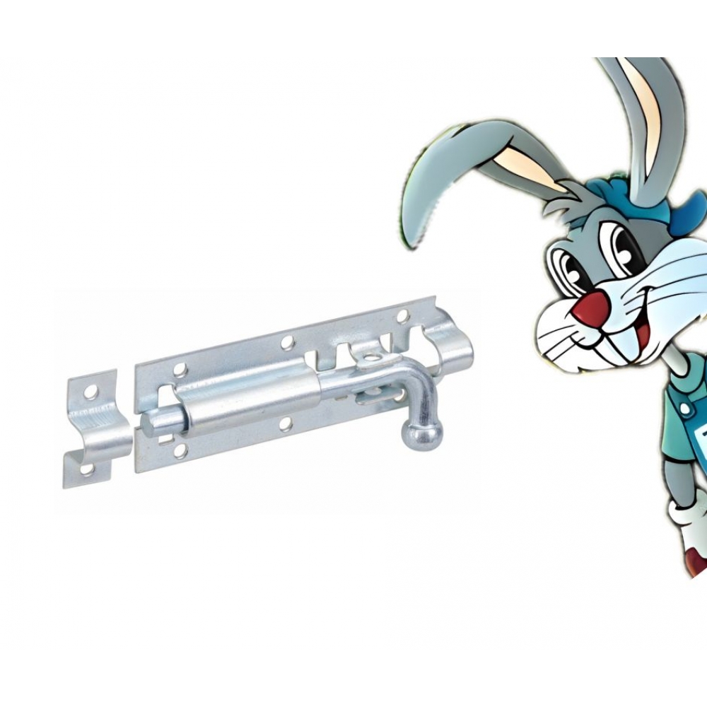 Ferrolho Chato n4 - Galvanizado - cód 26821 - 3M