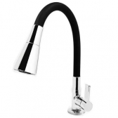 Torneira Gourmet Mesa Metal 1/4 de Volta 3 Jatos Preto -  Cód 28103 - LINHA METAL