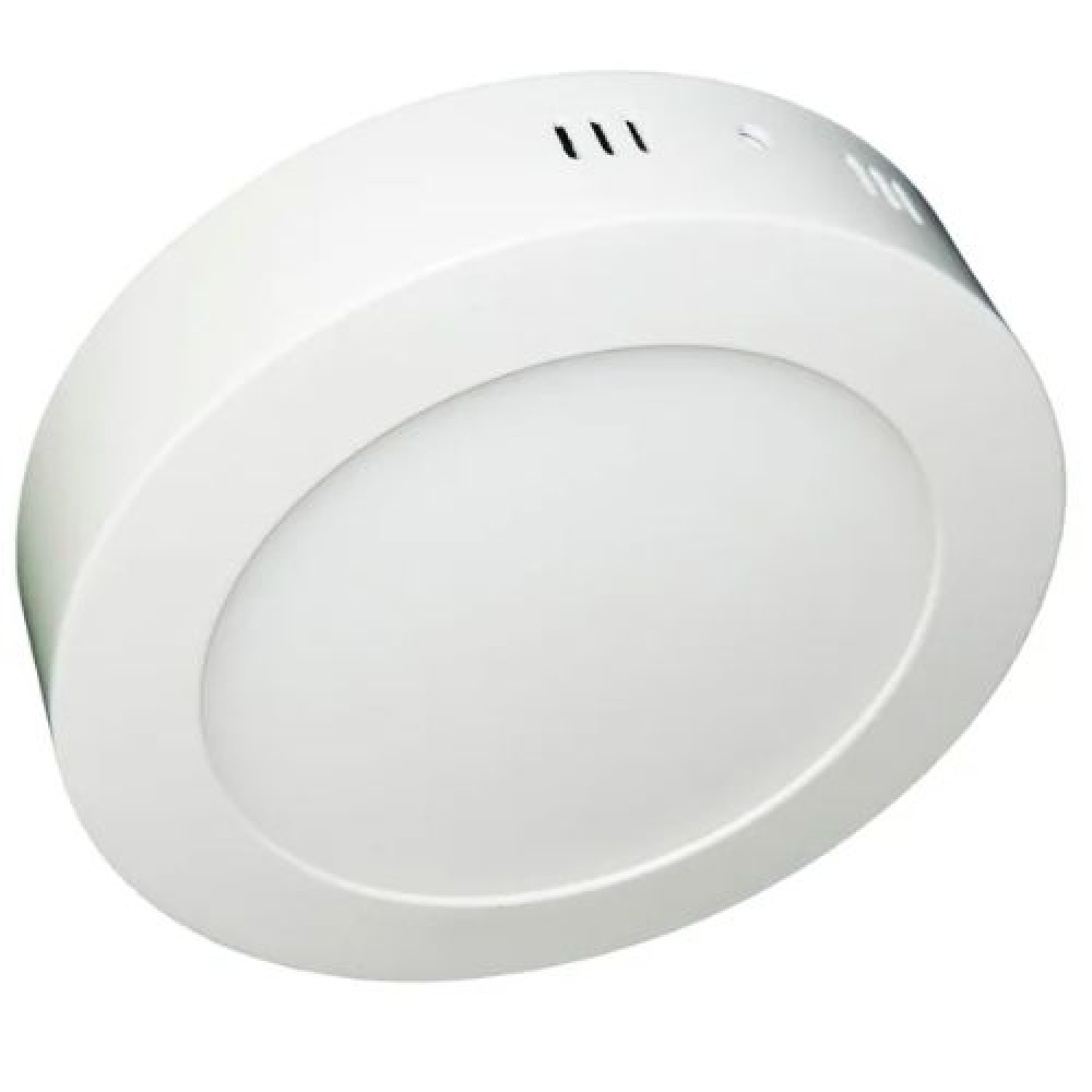 Painel de Led Redondo Sobrepor 12W - Cód 22873 - SOBREPOR