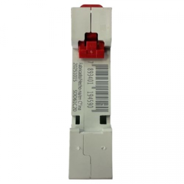 Disjuntor Unipolar STECK C20A - Cód 2087 - C20A