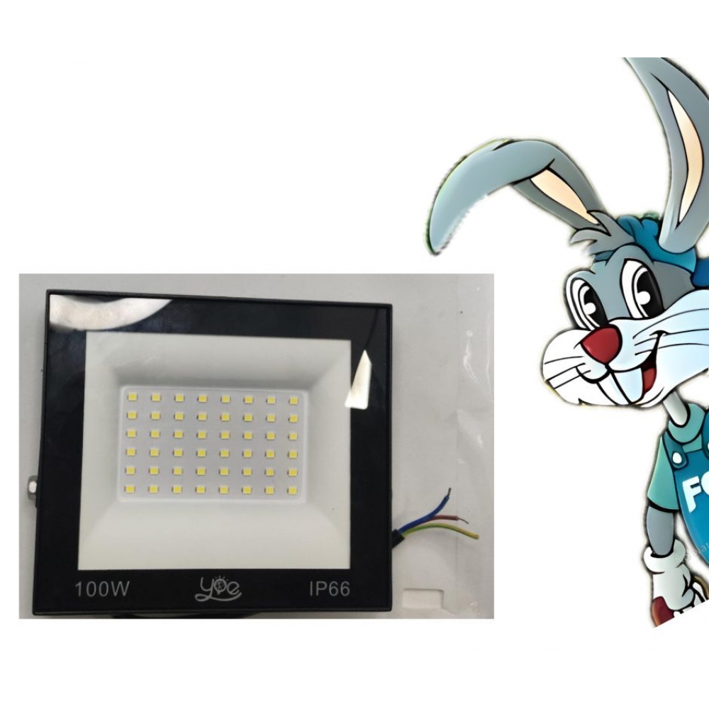 Refletor 100W - Luz Branca Fria - PROMOÇÃO - YOUE
