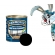 Tinta Hammerite Direto Na Ferrugem - 800ml - Coral - PRETO