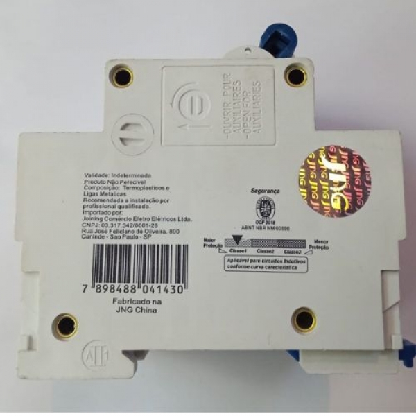 Disjuntor Tripolar JNG C125A - Cód 26314 - C125A