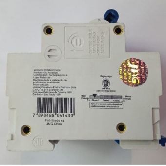 Disjuntor Tripolar JNG C125A - Cód 26314