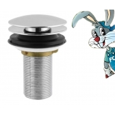 Válvula Lavatório Click - 7/8 s/ladrão Metal - cód 1603500 - cód 11115