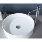 Torneira Inox Cromada Lavatório Alta 30CM - cód 1113323