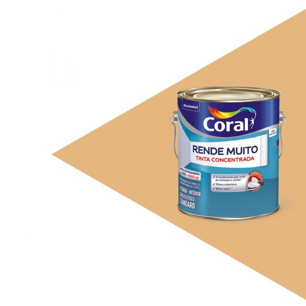 Tinta Coral Rende Muito 3,2L - Tinta concentrada - CROMO SUAVE