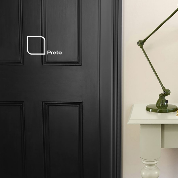 Esmalte Base Água Premium 900ML - PRETO BR