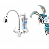 Torneira Metal Bica copo em ABS 1/4 FLEX C-38 parede cód - 1168238 cód 24319