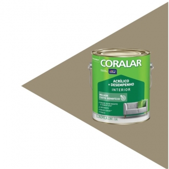 Tinta Acrílica Coral Coralar 3,6L – Economia com Qualidade