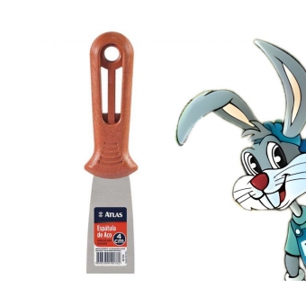 Espatula Carbono Aço 4 cm - cód 6445