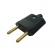 Plug Macho 2P 10A 250V - Cód 5816 - MARGIRIUS