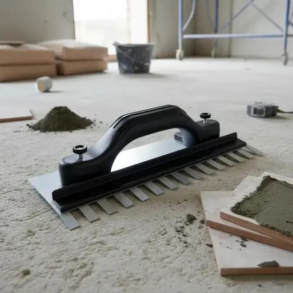 Desempenadeira Dentada Aço Galvanizado 11,5 X 27 Com Regulagem - CLICK FACIL