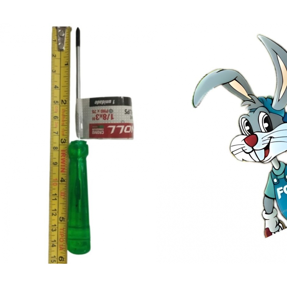 Chave Philips 1/8 x 3 - cód 27914 - NOLL