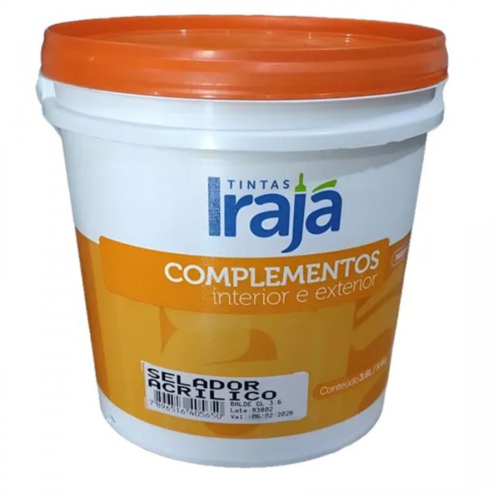 Selador Acrílico Irajá 3,6L - SELADOR