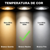 Spot Led Para Trilho 10w - 4000k - Cód 1846 - NEUTRA - 4000K