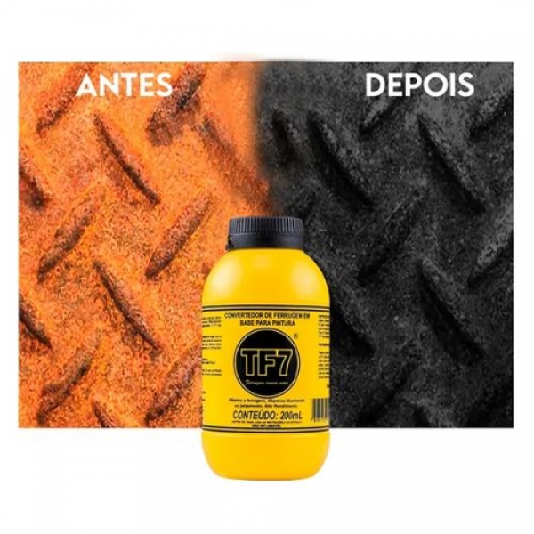 Tf7 Convertedor De Ferrugem 200 Ml - TF7