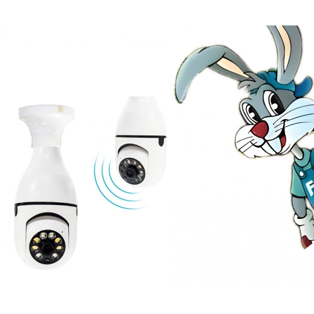 Câmera Robo Wi-fi Bocal - cód 26182 - DURAWELL