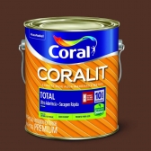 Esmalte Sintético Coralit Total 900mL - Base Água - TABACO BR