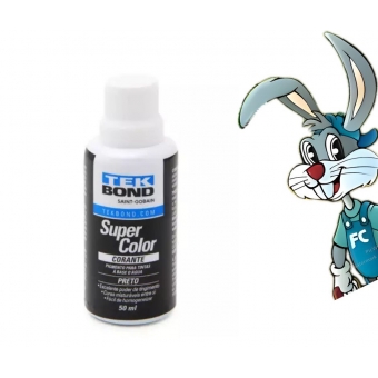 Corante Preto 50ml - Base D`Água - cód 31909