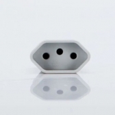 Plug Femea 2p+T 10A  Desmontável - Cód 5819 - MARGIRIUS
