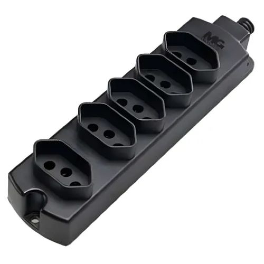 Tomada em Barra Multipla 2P+T 250V 20A/10A - Cód 29387 - MARGIRIUS