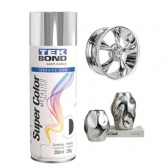 Spray Tek Bond - Cromado Metálico - 350ml - METALICO